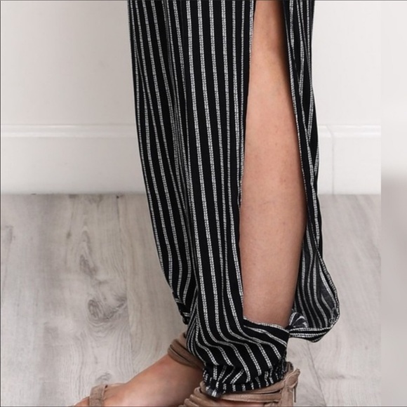 Sexy or Casual Slit Leg Joggers NWT - Picture 3 of 7